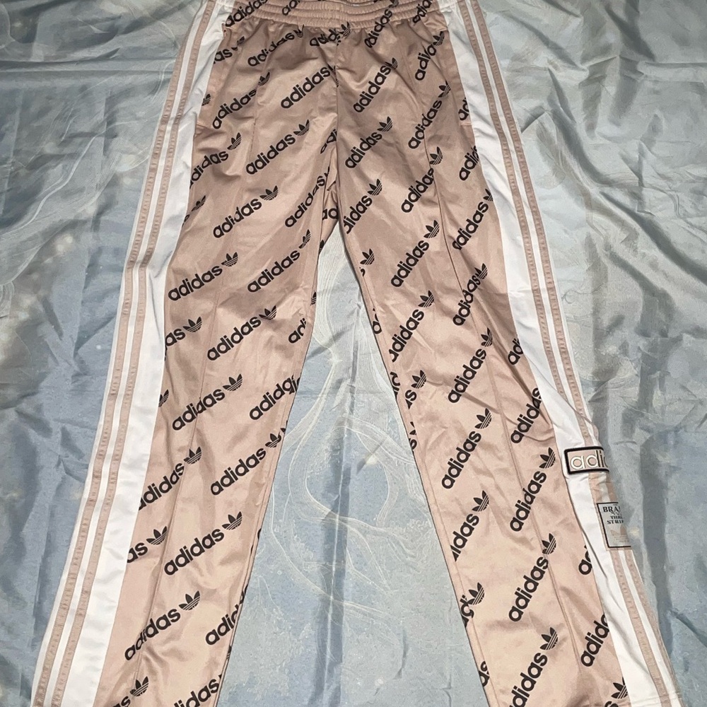 Adidas Light Brown Track Pants